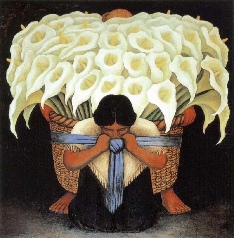 Series of Flower, Diego Rivera